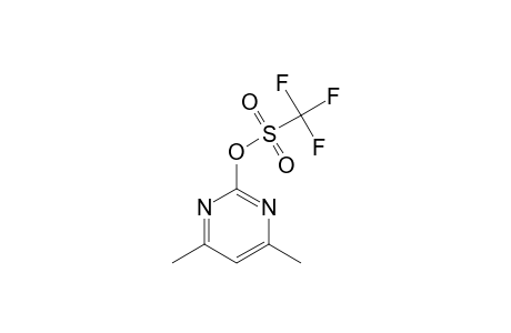 4,6-DIMETHYL-2-PYRIMIDINYL-TRIFLATE