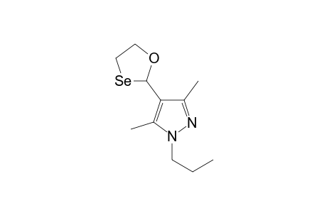 3,5-Dimethyl-4-(1,3-oxaselenolan-2-yl)-1-propyl-1H-pyrazole
