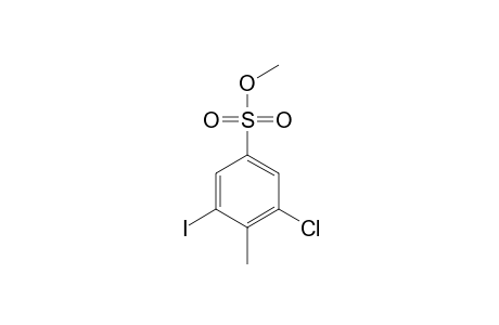 2-CHLORO-6-IODO-4-(METHYLSULFONYL)-TOLUENE;ISOMER-1