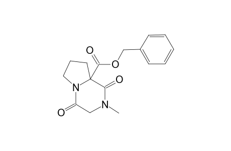 8a-Benzyloxycarbonyl-2-methyl-1,4-dioxohexahydropyrrolo[1,2-a]pyrazine