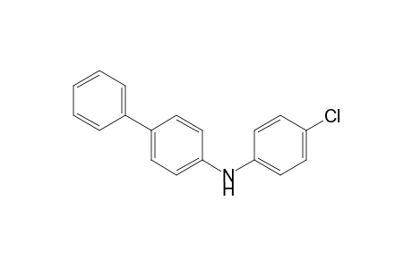 (4-chlorophenyl)-(4-phenylphenyl)amine