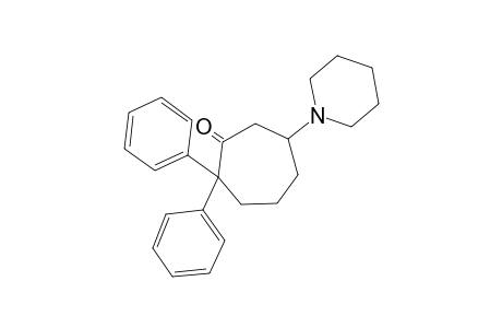 2,2-DIPHENYL-6-PIPERIDINOCYCLOHEPTANONE