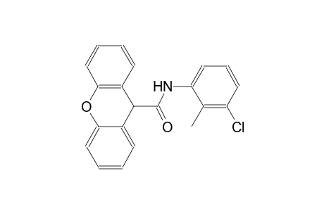 N-(3-chloro-2-methylphenyl)-9H-xanthene-9-carboxamide