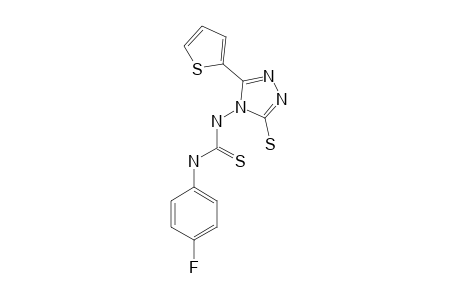 N-[3-MERCAPTO-5-(2-THIENYL)-1,2,4-TRIAZOL-4-YL]-N'-(4-FLUOROPHENYL)-THIOUREA
