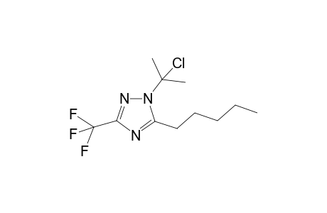 1-(1-Chloro-1-methylethyl)-3-(trifluoromethyl)-5-pentyl-1,2,4-benzotriazine