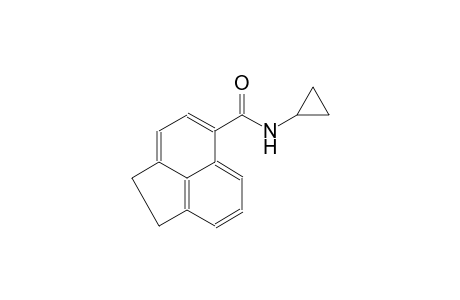 5-acenaphthylenecarboxamide, N-cyclopropyl-1,2-dihydro-