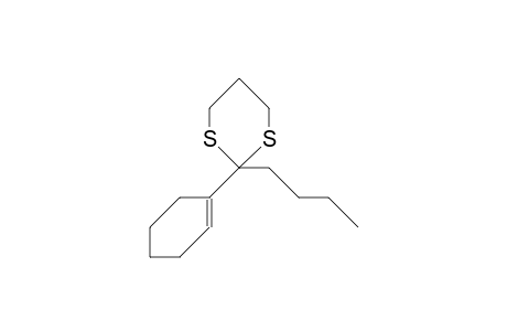 2-Butyl-2-(1-cyclohexenyl)-1,3-dithiane