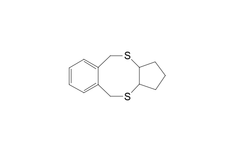 3,4-Bis(cyclopenta)-1,6-dihydro-2,5-benzodithiocin