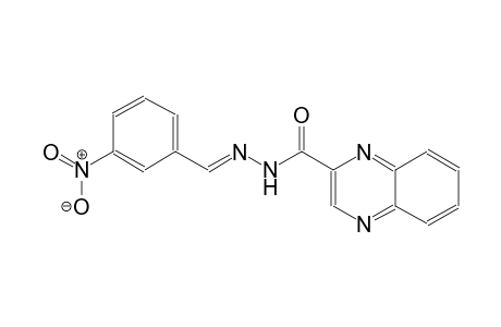 N'-[(E)-(3-nitrophenyl)methylidene]-2-quinoxalinecarbohydrazide