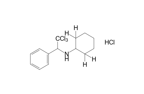 N-cyclohexyl-a-(trichloromethyl)benzylamine, hydrochloride