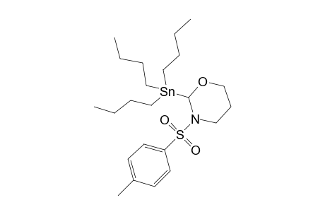 3-Tosyl-2-tributylstannyl-1,3-perhydrooxazine