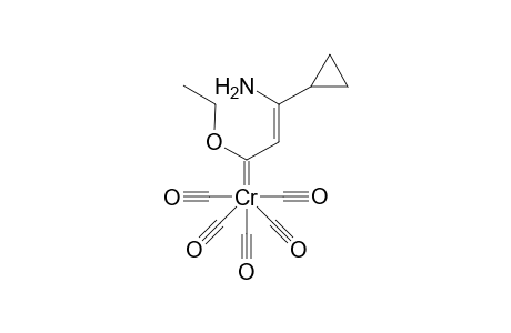 [ (2Z)- 3-Amino-1-ethoxy-3-cyclopropyl-2-propenylidene ] pentacarbonyl chromiumj