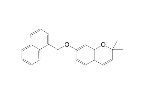 2,2-Dimethyl-7-(naphthalen-1-ylmethoxy)-2H-chromene