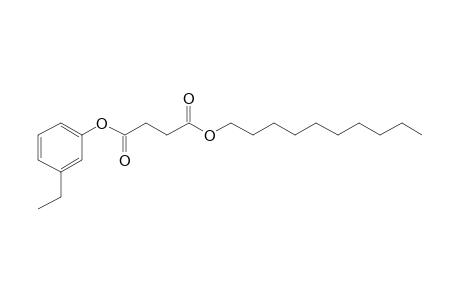 Succinic acid, decyl 3-ethylphenyl ester