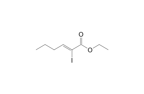 Ethyl 2-iodo-2-hexenoate