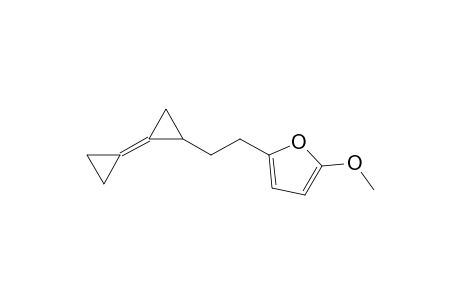2-[(5'-Methoxy-2'-furyl)ethyl]bicyclopropylidene