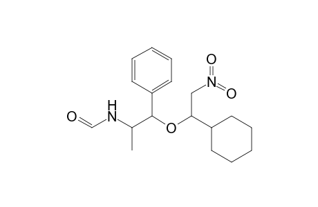 N-[2-(1'-Cyclohexyl-2'-nitroethoxy)-1-methyl-2-phenylethyl]formamide