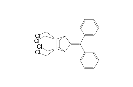 Bicyclo[2.2.1]heptane, 2,3,5,6-tetrakis(chloromethyl)-7-(diphenylmethylene)-, (2-endo,3-exo,5-endo,6-exo)-
