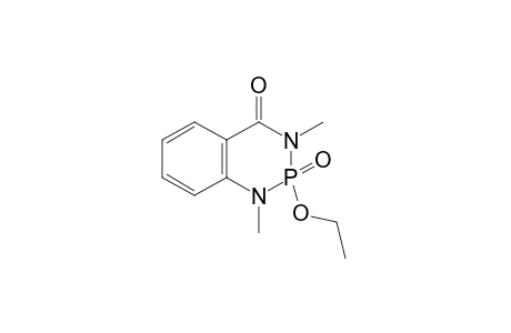 2,3-dihydro-1,3-dimethyl-2-ethoxy-1,3,2-benzodiazaphosphorin-4(1H)-one, 2-oxide