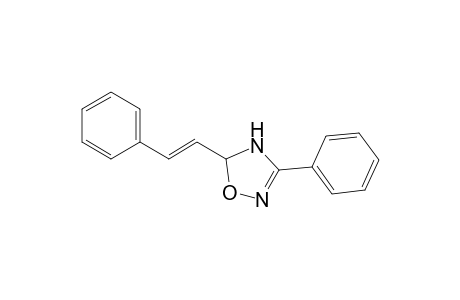 5-Styryl-3-phenyl-4,5-dihydro-1,2,4-oxadiazole