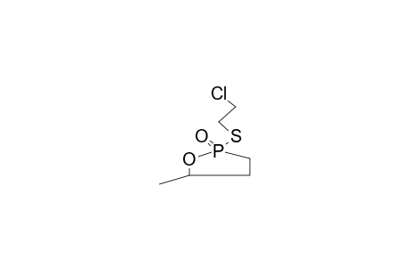 2-OXO-2-(2-CHLOROETHYLTHIO)-5-METHYL-1,2-OXAPHOSPHOLANE (DIASTEREOMERMIXTURE)