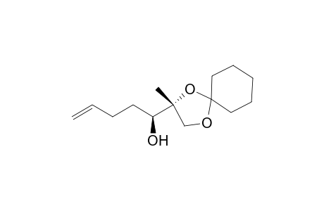 1,2-O-Cyclohexylidene-2-methylhept-6-ene-1,2,3-triol