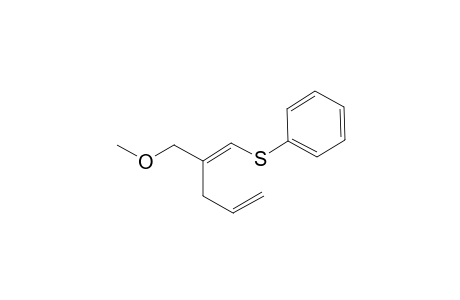2-Methoxymethyl-1-phenylthiopenta- 1(E),4-diene