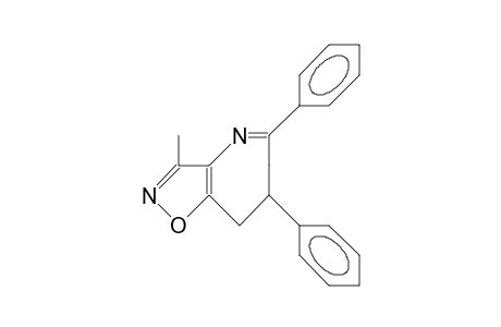 7,8-Dihydro-3-methyl-5,7-diphenyl-6H-isoxazolo(4,5-B)azepine