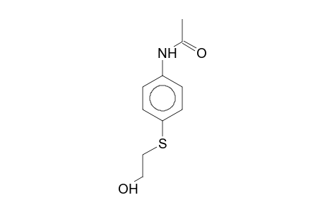 N-[4-(2-hydroxyethylsulfanyl)phenyl]acetamide