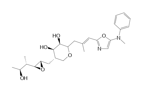 5-(N-Methyl-N-phenylamino)-2-(1-normon-2-yl)oxazole