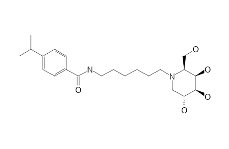 N-[6-(4-ISOPROPYLBENZOYLAMINO)-HEXYL]-1,5-DIDEOXY-1,5-IMINO-D-GALACTITOL