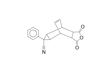 TRICYCLO[3.2.2.0E2,4]NON-8-EN-exo-6,7-DICARBOXYLIC ACID ANHYDRIDE, 3-CYANO-3-PHENYL-