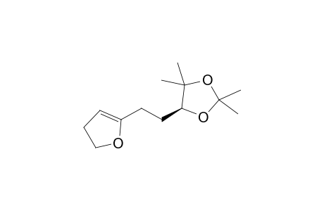 (5S)-5-[2-(2,3-dihydrofuran-5-yl)ethyl]-2,2,4,4-tetramethyl-1,3-dioxolane