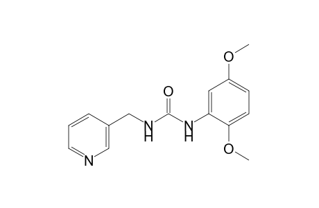 1-(2,5-dimethoxyphenyl)-3-[(3-pyridyl)methyl]urea