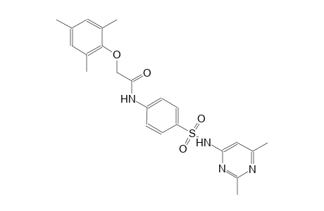 N-(4-{[(2,6-dimethyl-4-pyrimidinyl)amino]sulfonyl}phenyl)-2-(mesityloxy)acetamide