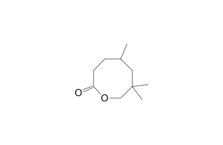 5,7,7-Trimethyloxocan-2-one