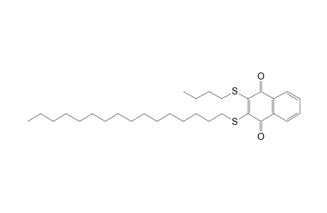 2-(Butylsulfanyl)-3-(hexadecylsulfanyl)-1,4-naphthoquinone