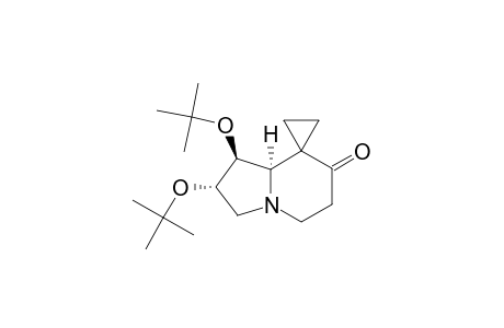 (SYN)-(1'S,2'S,8A*S)-1',2'-DI-TERT.-BUTOXY-7'-OXOHEXAHYDROSPIRO-[CYCLOPROPANE-1-8'(5'H)-INDOLIZINE]