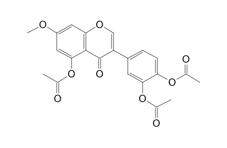 5-Acetoxy-3-(3,4-diacetoxyphenyl)-7-methoxy-4H-chromen-4-one