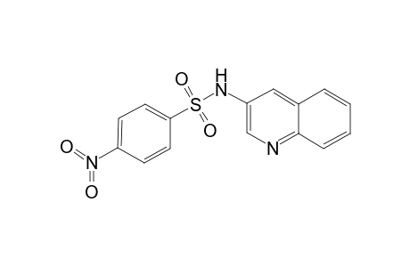Benzenesulfonamide, 4-nitro-N-(3-quinolyl)-