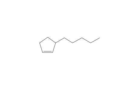 Cyclopentene, 3-pentyl-