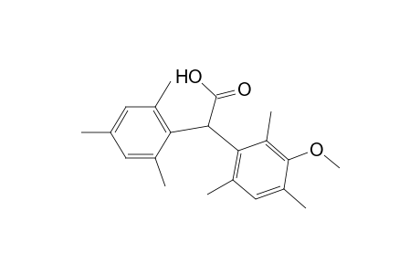 2-(3-Methoxy-2,4,6-trimethyl-phenyl)-2-(2,4,6-trimethylphenyl)acetic acid