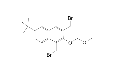 1,3-Bis(bromomethyl)-6-tert-butyl-2-O-methoxymethylnaphthalene