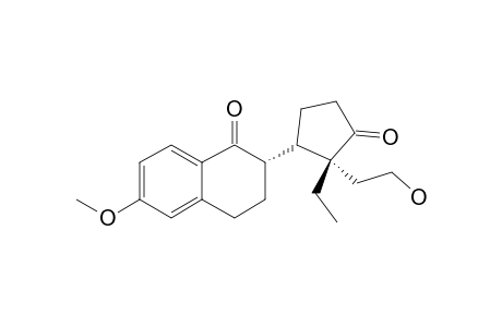 13-ETHYL-11-HYDROXY-3-METHOXY-9,11-SECOGONA-1,3,5(10)-TRIENE-9,17-DIONE