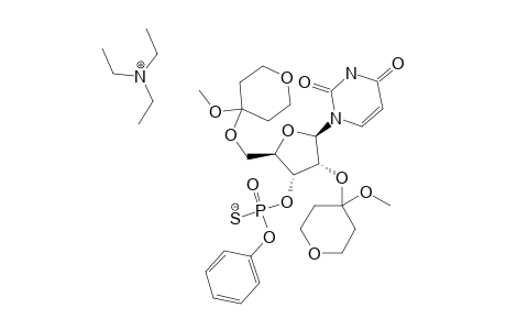 R(P)-PHENYL-2',5'-O-BIS-(METHOXYTETRAHYDROPYRANYL)-URIDINE-3'-PHOSPHOROTHIOATE-TRIETHYLAMMONIUM-SALT