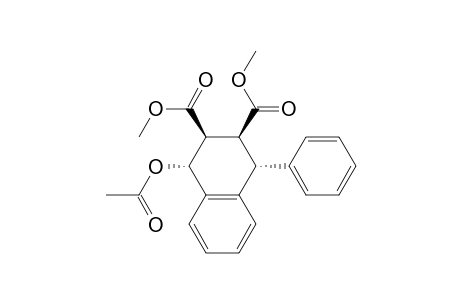 2,3-Naphthalenedicarboxylic acid, 1-(acetyloxy)-1,2,3,4-tetrahydro-4-phenyl-, dimethyl ester, (1.alpha.,2.beta.,3.beta.,4.alpha.)-(.+-.)-