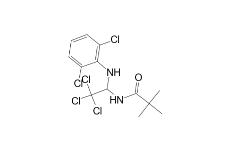 2,2-Dimethyl-N-[2,2,2-trichloro-1-(2,6-dichloroanilino)ethyl]propanamide