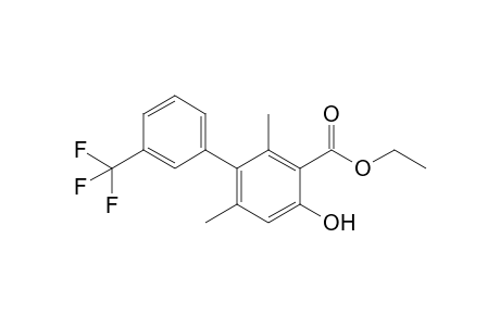 Ethyl 4-hydroxy-2,6-dimethyl-3'-(trifluoromethyl)-biphenyl-3-carboxylate
