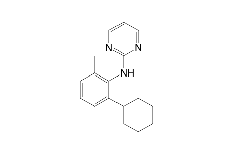 N-(2-Cyclohexyl-6-methylphenyl)pyrimidin-2-amine