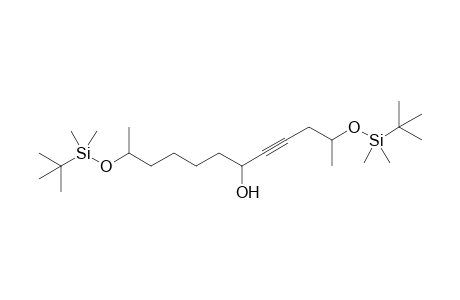 2,11-bis[(t-Butyldimethylsilyl)oxy]-dodec-4-yn-6-ol